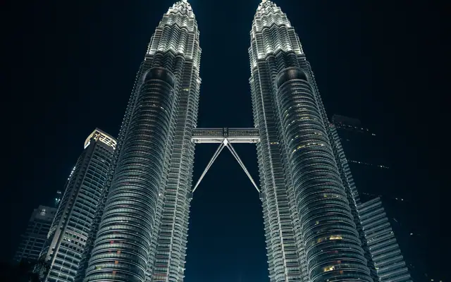 Petronas Twin Towers in Kuala Lumpur