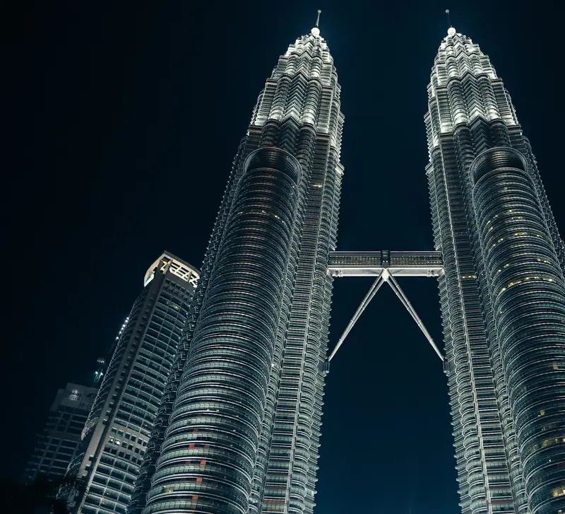 Petronas Twin Towers in Kuala Lumpur
