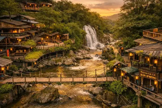 Limousine to Sapa and Cat Cat village